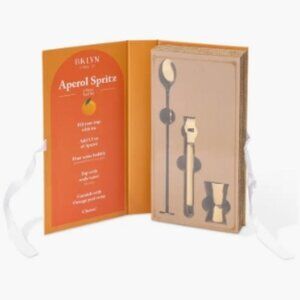 Core Home Spritz 3-Piece Cocktail Tool Book Set Core Home NWT